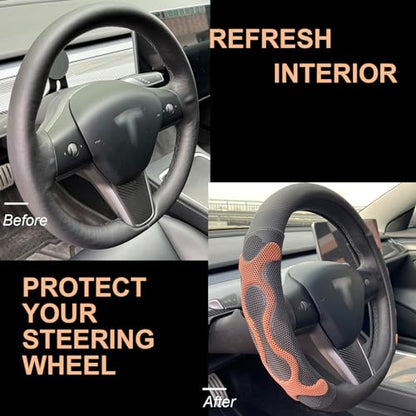 Comfy Grip Steering Wheel Cover for Tesla Model Y