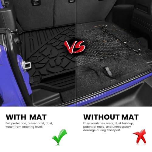 Cargo Mat for Jeep Wrangler JL 2018