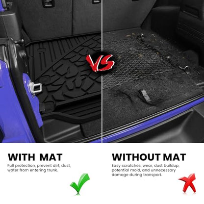 Cargo Mat for Jeep Wrangler JL 2018