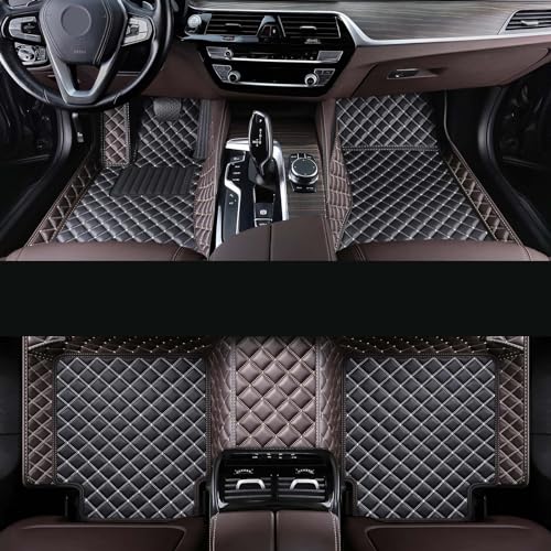 Car Floor Mat Fit 99% Sedans Sports Cars Luxury Custom Car Mats for SUV Women Leather Automotive Floor Mats All Weather Car Mats Diamond Floor Mats for Trucks