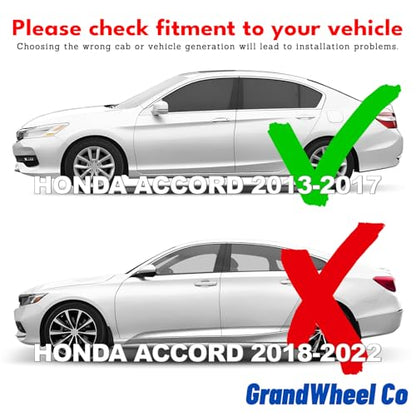 Window Deflectors Smoke Tinted in (4 Count)