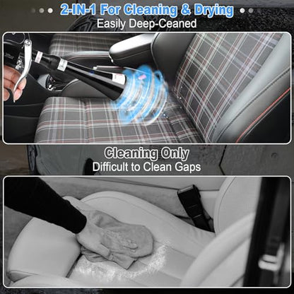 Air Blow Gun Car Detailing Dry Cleaning Gun with Tapered Nozzle High Pressure Cleaning Tool