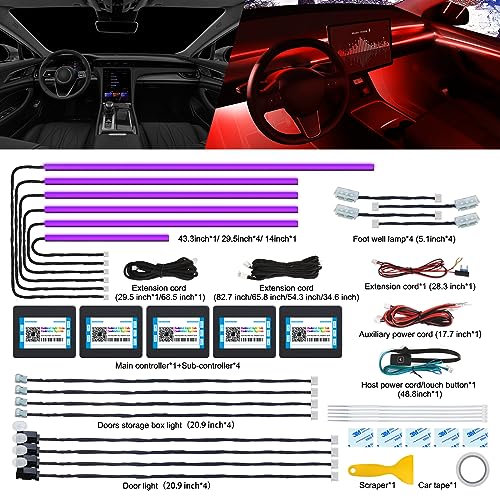 Acrylic Interior LED Strip Light With Wireless APP
