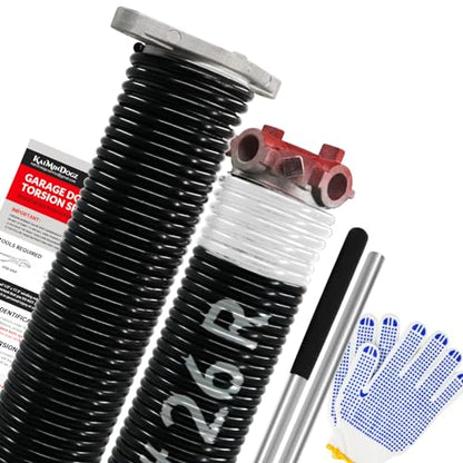 Pair of 1.75" Garage Door Torsion Springs Set with Non