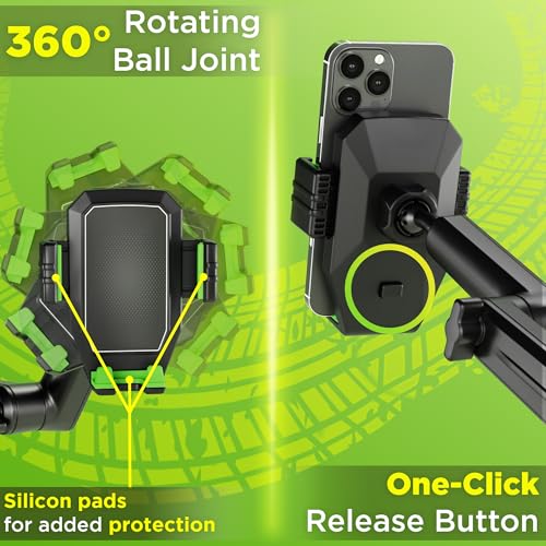 Cell Phone Mount for Truck Phone Holder for Truck Drivers