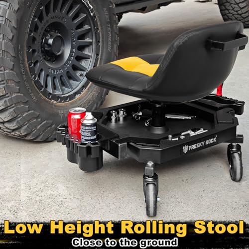 Rolling Stool with Wheels