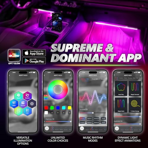 Aura Pro Double Glow Interior Truck & SUV Lights with App & Remote