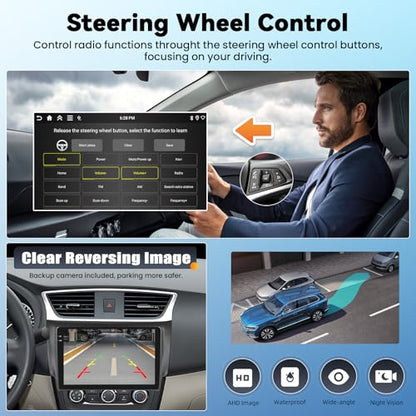 8 Core 6+128G Android 15 Car Stereo for Subaru Forester WRX Impreza 2015