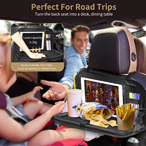 Car Backseat Organizer with Foldable Tablet Holder