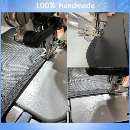 Leather Car Backseat Organizer with Tablet Holder