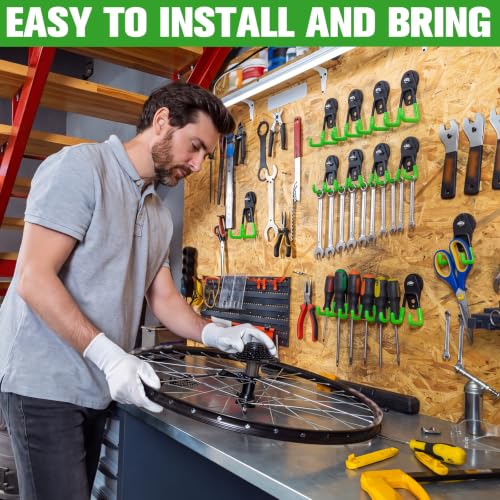 22 Pcs Large Magnetic Hooks Heavy Duty Garage Magnet Hooks Strong Storage Utility Magnetic Hangers with Anti Slip Rubber Coating for Indoor and Outdoor Hanging (22 Count)