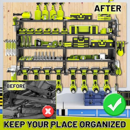 Power Tool Organizer Wall Mount