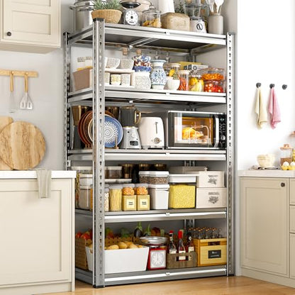 Galvanized Garage Shelving with PP Boards for Pantry Office Garage