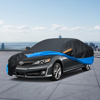 Car Cover Waterproof All Weather Outdoor Windproof Dustproof UV Protection Fit Sedan BMW 2 Series