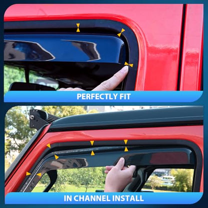 Rain Guards for Silverado 2500HD 2020