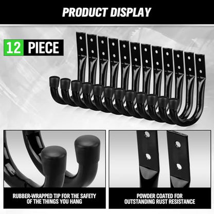 Heavy Duty Garage Storage Hooks