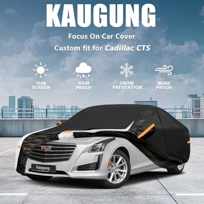 10 Layers Car Cover Custom Fit for Cadillac CTS