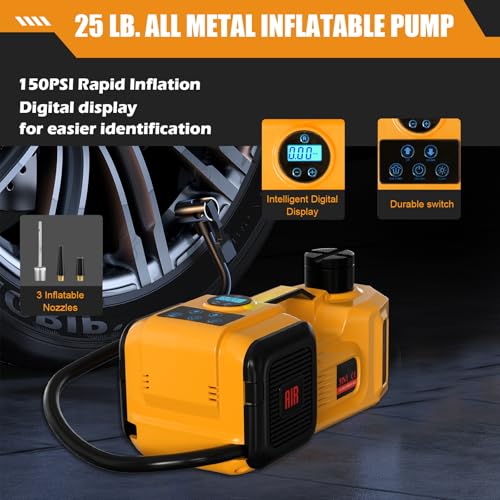 5 Ton 12V Electric Car Jack E