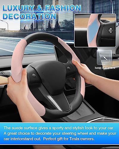 Custom Fit for Tesla Steering Wheel Cover