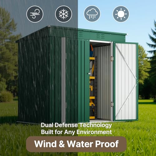 6' x 4' Outdoor Storage Shed