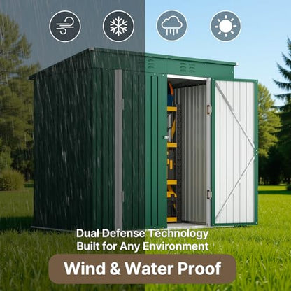 6' x 4' Outdoor Storage Shed