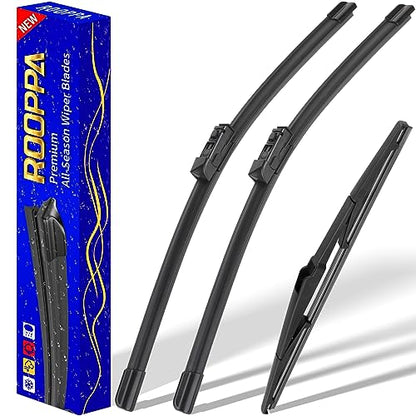 3 Wipers Fits Mazda CX