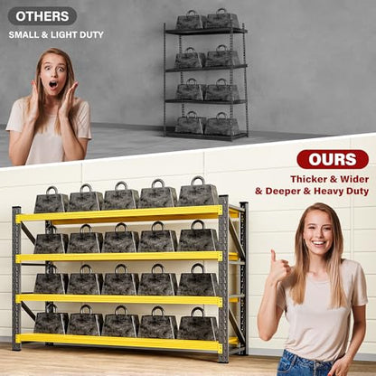 71.3" Wide Heavy Duty Garage Shelving Units