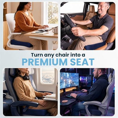 Extra Large Gel & Memory Foam Seat Cushion