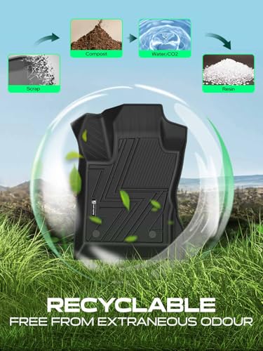Automotive Floor Mats for Jeep Compass 2017 (3 Count)