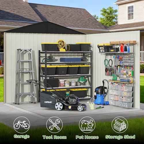 8x8 FT Outdoor Storage Shed