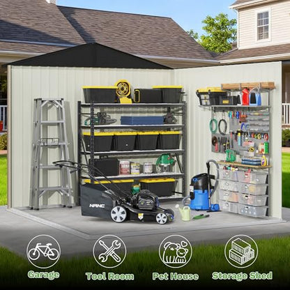 8x8 FT Outdoor Storage Shed