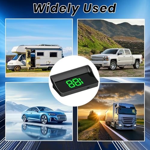 GPS Digital Speedometer for Car MPH