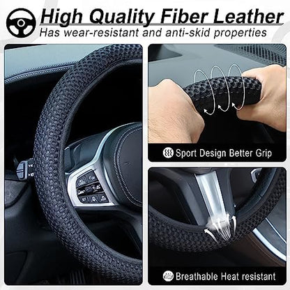 Elastic Stretch Steering Wheel Cover