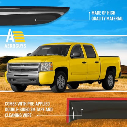 Extra Durable Window Deflectors Tape (4 Count)