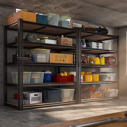 40" W Storage Shelves Load 2500Lbs for Garage Pantry Closet Kitchen