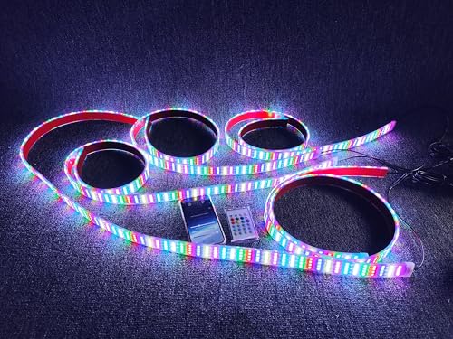 3PCS 4FT Quad Row Chasing Strips for Making Slingshot Wheel Lights (4 Foot)
