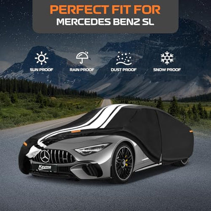 Heavy Duty Car Cover Custom Fit for Mercedes Benz SL