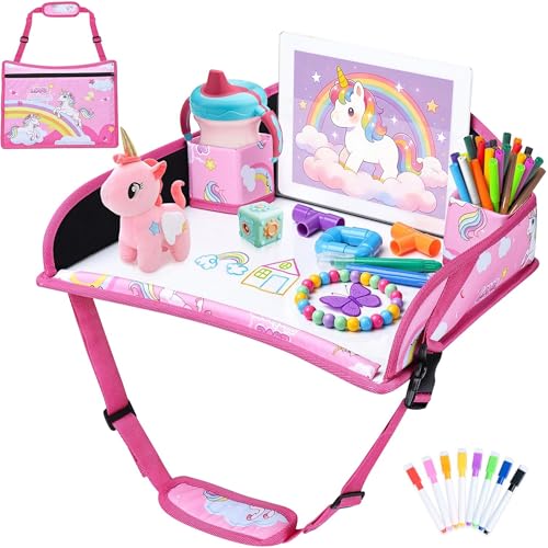Toddler Car Seat Travel Tray FOR Road Trip Activities
