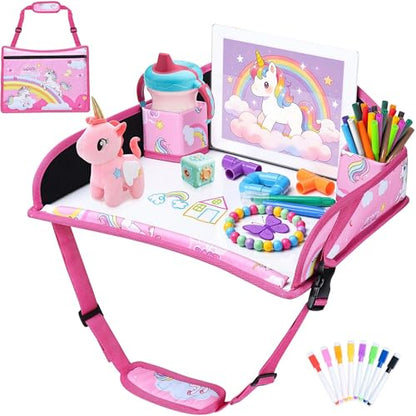 Toddler Car Seat Travel Tray FOR Road Trip Activities