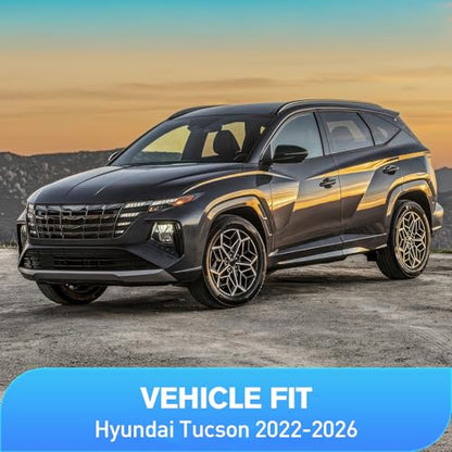 in Channel Window Visors for Hyundai Tucson 2022