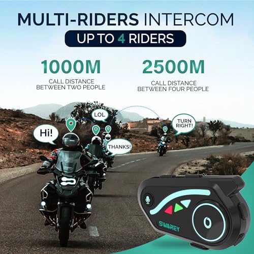 V8 Motorcycle Bluetooth Headset
