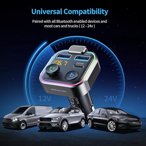 Bluetooth FM Transmitter for Car