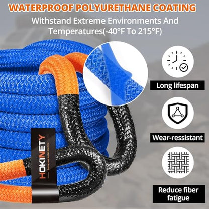 Kinetic Recovery Tow Rope (30 Foot)