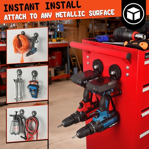 New Upgraded Large Magnetic Hooks (2 Count)
