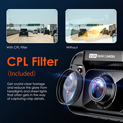 USA R4 4 Channel Dash Cam W