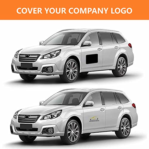 2 Pack Blank Car Door Magnet Sticker (2 Count)