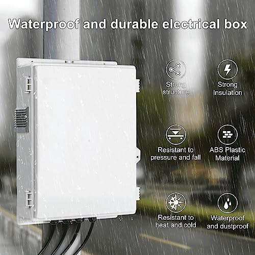 Outdoor Electrical Junction Box with High Power Outlet