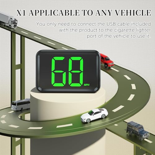 GPS Digital Speed Meter with MPH