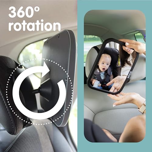 Baby Car Mirror for Rear Facing Seats (2 Count)