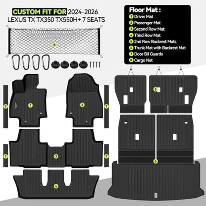 Floor Mat Set for 2024